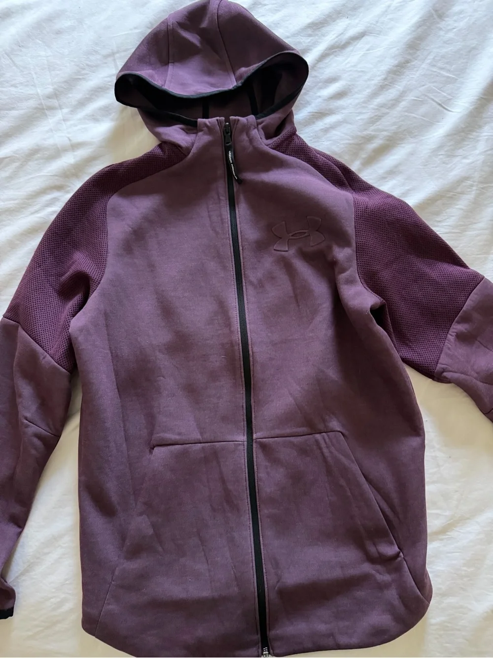 Under Armour Unstoppable Move Light Full-Zip Hoodie Kinetic Purple Medium New